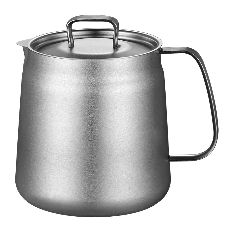 304 Stainless Steel Oil Can With Filter Screen And No Grinding Process